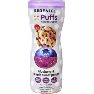 Bebenice Puffs Blueberry & Purple Sweet Potato