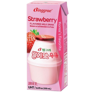 Binggrae Strawberry Milk Drink